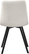 Load image into Gallery viewer, Annie Cream Velvet Dining Chair