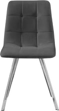 Load image into Gallery viewer, Annie Grey Velvet Dining Chair