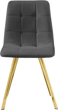 Load image into Gallery viewer, Annie Grey Velvet Dining Chair