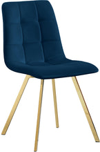 Load image into Gallery viewer, Annie Navy Velvet Dining Chair