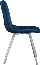 Load image into Gallery viewer, Annie Navy Velvet Dining Chair