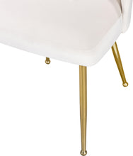 Load image into Gallery viewer, Logan Cream Velvet Dining Chair
