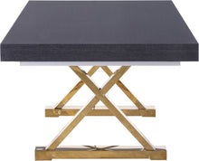 Load image into Gallery viewer, Excel Grey Oak Veneer Lacquer Extendable Dining Table (3 Boxes)
