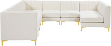 Load image into Gallery viewer, Alina Cream Velvet Modular Sectional