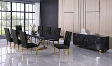 Load image into Gallery viewer, Excel Grey Oak Veneer Lacquer Extendable Dining Table (3 Boxes)