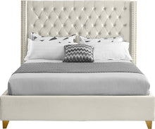 Load image into Gallery viewer, Barolo Cream Velvet Full Bed