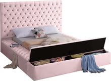 Load image into Gallery viewer, Bliss Pink Velvet Full Bed (3 Boxes)