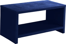 Load image into Gallery viewer, Cleo Navy Velvet Night Stand