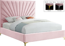 Load image into Gallery viewer, Eclipse Pink Velvet Full Bed