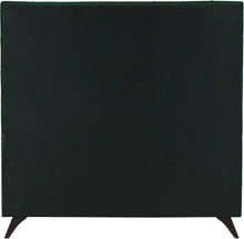 Load image into Gallery viewer, Elly Green Velvet Queen Bed