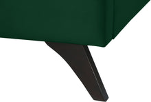 Load image into Gallery viewer, Elly Green Velvet Queen Bed