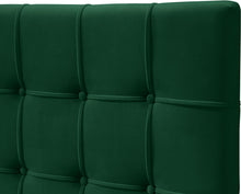 Load image into Gallery viewer, Elly Green Velvet Full Bed
