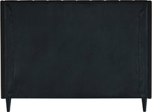 Load image into Gallery viewer, Eva Black Velvet King Bed