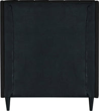 Load image into Gallery viewer, Eva Black Velvet Twin Bed