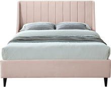 Load image into Gallery viewer, Eva Pink Velvet Full Bed