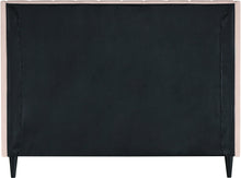 Load image into Gallery viewer, Eva Pink Velvet Queen Bed