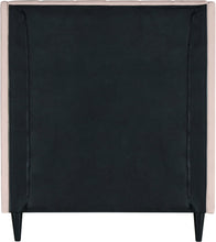 Load image into Gallery viewer, Eva Pink Velvet Twin Bed