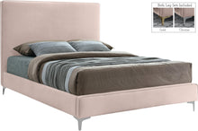 Load image into Gallery viewer, Geri Pink Velvet Full Bed
