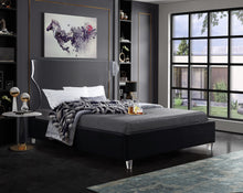 Load image into Gallery viewer, Ghost Black Velvet Full Bed