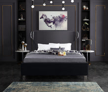 Load image into Gallery viewer, Ghost Black Velvet King Bed