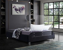 Load image into Gallery viewer, Ghost Black Velvet King Bed