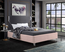 Load image into Gallery viewer, Ghost Pink Velvet King Bed
