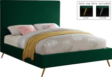 Load image into Gallery viewer, Jasmine Green Velvet Full Bed