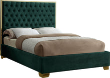 Load image into Gallery viewer, Lana Green Velvet Full Bed