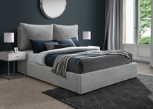 Load image into Gallery viewer, Misha Light Grey Polyester Fabric Full Bed (3 Boxes)