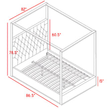 Load image into Gallery viewer, Porter Green Velvet King Bed