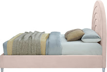 Load image into Gallery viewer, Rainbow Pink Velvet King Bed