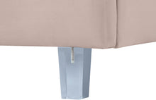 Load image into Gallery viewer, Rainbow Pink Velvet Twin Bed