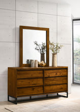 Load image into Gallery viewer, Reed Antique Coffee Mirror