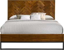 Load image into Gallery viewer, Reed Antique Coffee King Bed (3 Boxes)