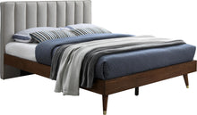 Load image into Gallery viewer, Vance Beige Linen Fabric Queen Bed (3 Boxes)