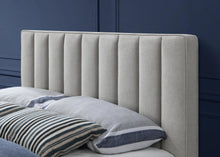 Load image into Gallery viewer, Vance Beige Linen Fabric King Bed (3 Boxes)