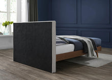 Load image into Gallery viewer, Vance Beige Linen Fabric King Bed (3 Boxes)