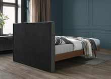 Load image into Gallery viewer, Vance Grey Linen Fabric King Bed (3 Boxes)