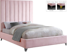 Load image into Gallery viewer, Via Pink Velvet Full Bed