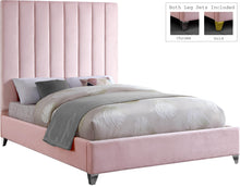 Load image into Gallery viewer, Via Pink Velvet King Bed