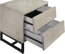 Load image into Gallery viewer, Weston Grey Stone Night Stand