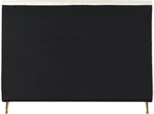 Load image into Gallery viewer, Zara Cream Velvet Full Bed (3 Boxes)