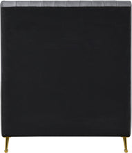 Load image into Gallery viewer, Zara Grey Velvet Twin Bed (3 Boxes)