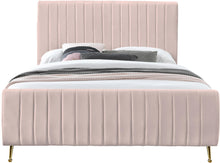 Load image into Gallery viewer, Zara Pink Velvet King Bed (3 Boxes)