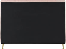 Load image into Gallery viewer, Zara Pink Velvet Queen Bed (3 Boxes)