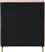 Load image into Gallery viewer, Zara Pink Velvet Twin Bed (3 Boxes)