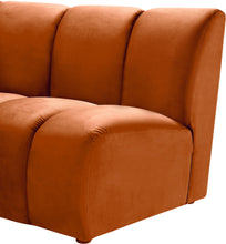 Load image into Gallery viewer, Infinity Cognac Velvet 2pc. Modular Sectional