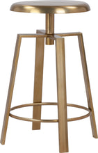 Load image into Gallery viewer, Lang Gold Counter/Bar Stool