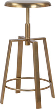 Load image into Gallery viewer, Lang Gold Counter/Bar Stool