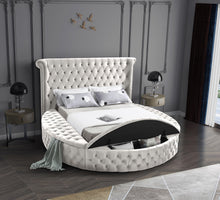 Load image into Gallery viewer, Luxus Cream Velvet Full Bed (3 Boxes)
